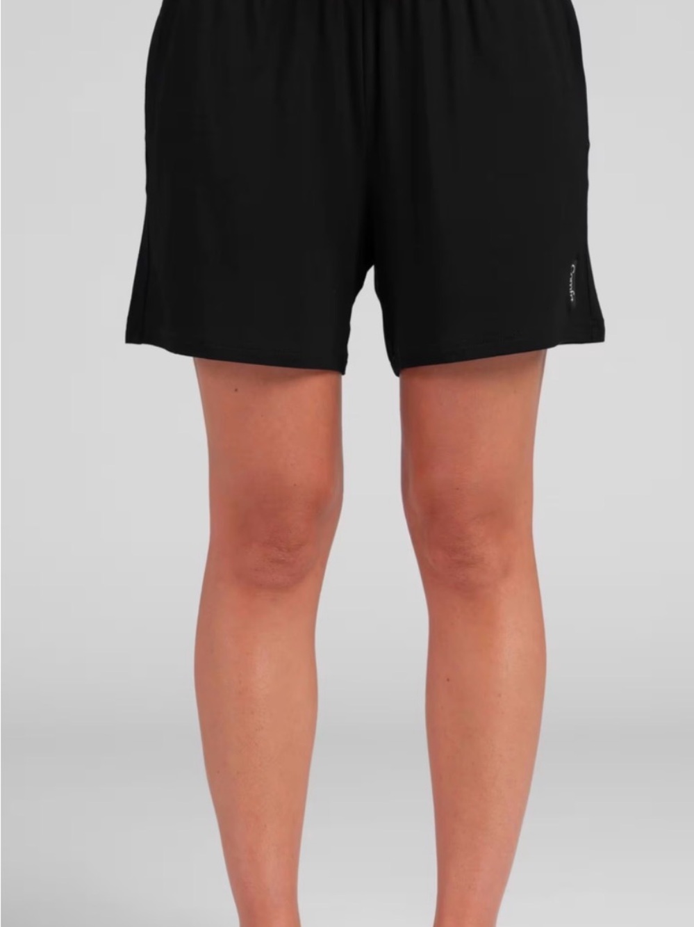 Comfort Women’s Lounge Shorts in Onyx Black size L - Picture 2 of 7